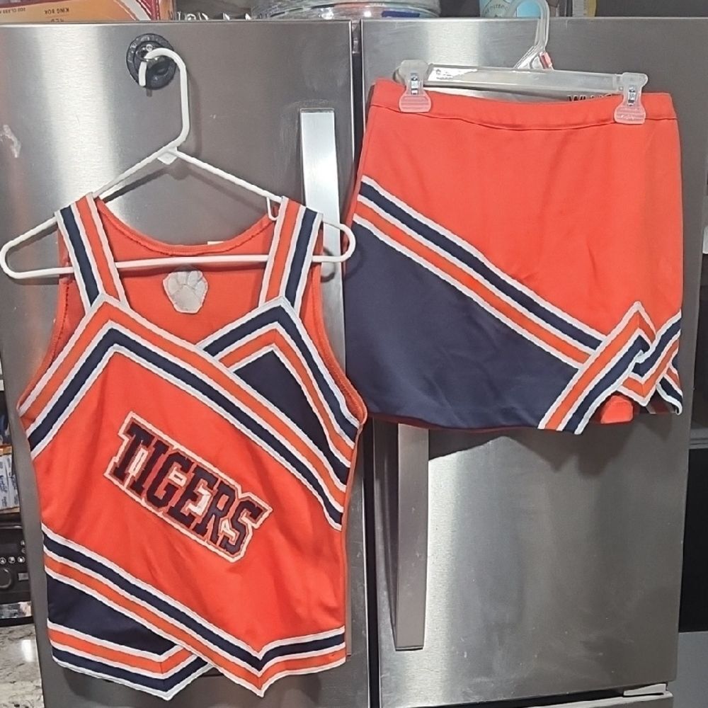 Vintage POLY Tigers Cheerleader Outfit